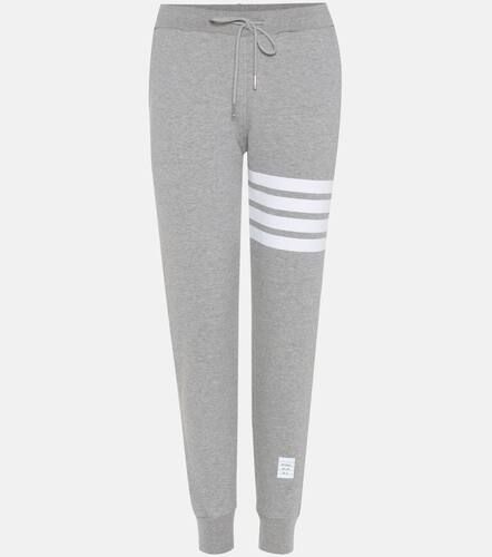 Jogginghose aus Baumwolle mit Streifen - Thom Browne - Modalova