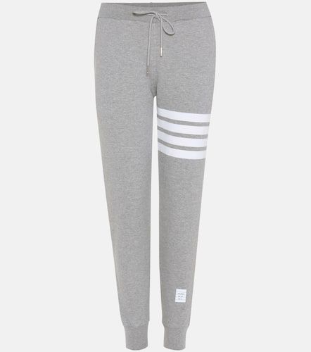 Jogginghose aus Baumwolle mit Streifen - Thom Browne - Modalova