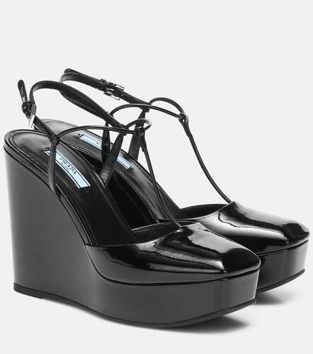 Prada Patent leather platform pumps - Prada - Modalova