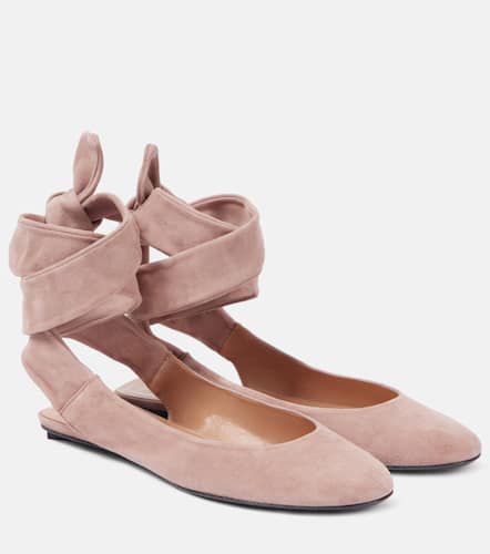 Ballerinas Cloe aus Veloursleder - The Attico - Modalova