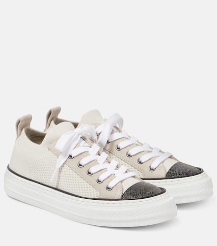 Sneakers aus Strick - Brunello Cucinelli - Modalova