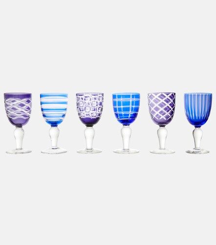 Set de 6 copas de vino Cobalt Wine Glasses - Polspotten - Modalova