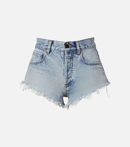 Balenciaga Frayed denim shorts - Balenciaga - Modalova