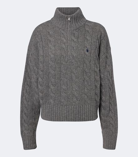 Pullover in misto lana a trecce - Polo Ralph Lauren - Modalova