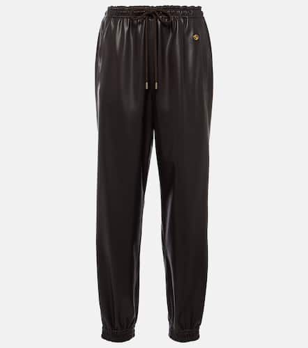 Faux leather sweatpants - Stella McCartney - Modalova