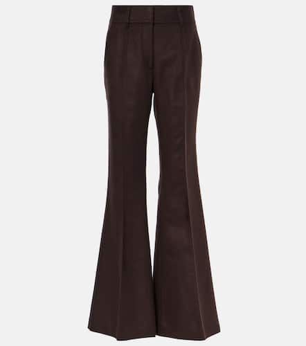 Rhein high-rise silk flared pants - Gabriela Hearst - Modalova