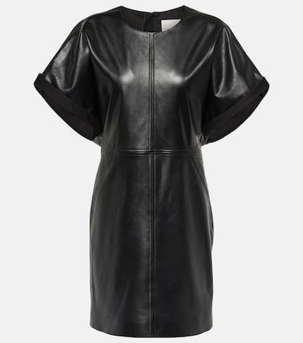 Robe Faustilia en cuir - Isabel Marant - Modalova