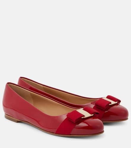 Varina patent leather ballet flats - Ferragamo - Modalova