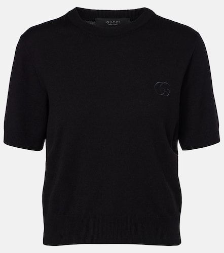 Gucci Double G wool top - Gucci - Modalova