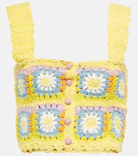 AlÃ©mais Petra crochet cotton top - Alemais - Modalova