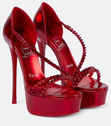 Louboutin hot sale sandal heels