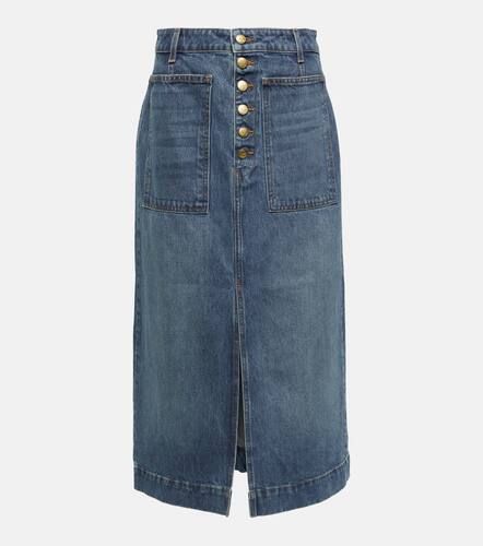 Ulla Johnson Falda Bea en denim - Ulla Johnson - Modalova