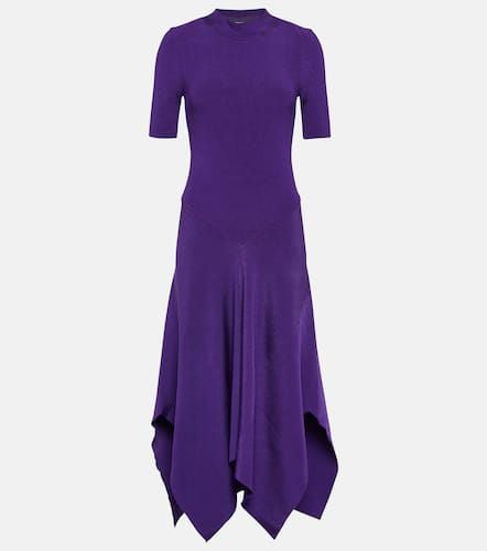 Asymmetric jersey midi dress - Stella McCartney - Modalova