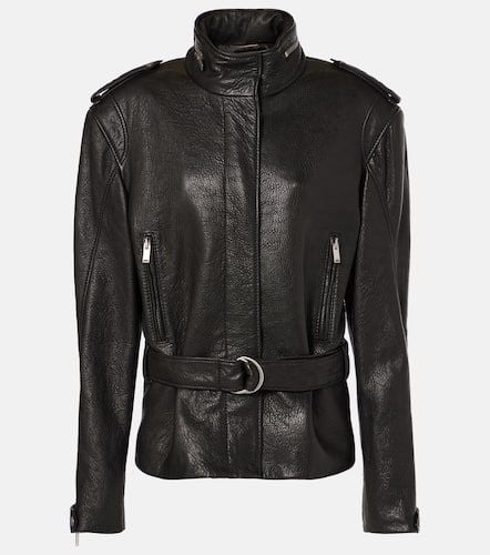 Chaqueta oversized de piel - Saint Laurent - Modalova