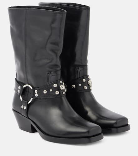 Antya leather cowboy boots - Isabel Marant - Modalova