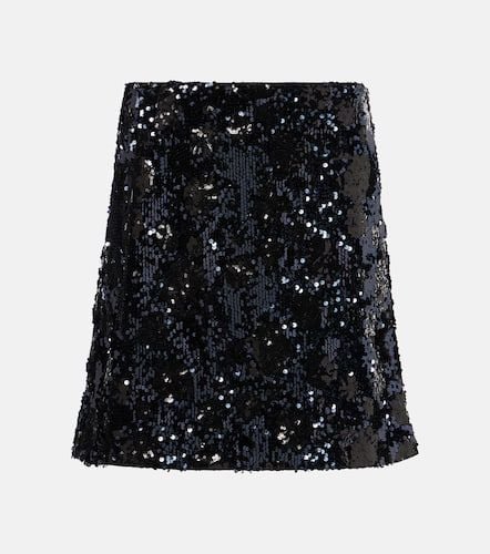 Floral sequined miniskirt - Dorothee Schumacher - Modalova