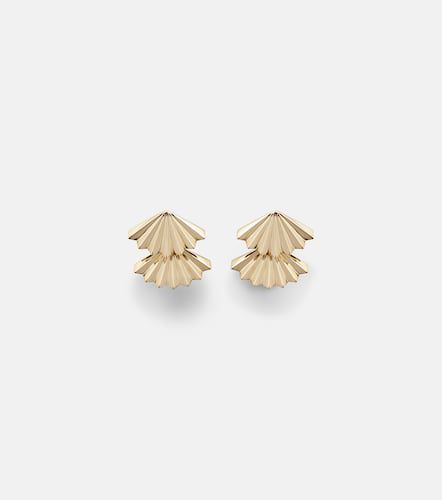 Pendientes Fan Large de oro de 18 ct - Anita Ko - Modalova