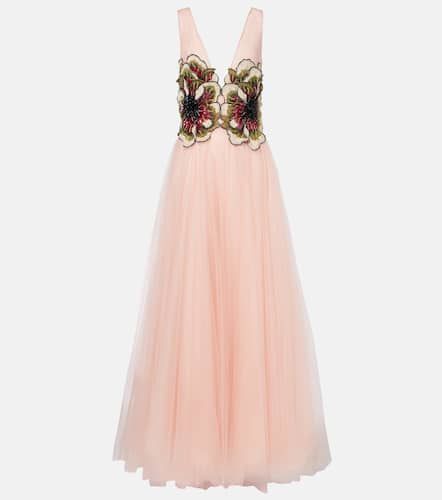Arion sequined tulle gown - Costarellos - Modalova