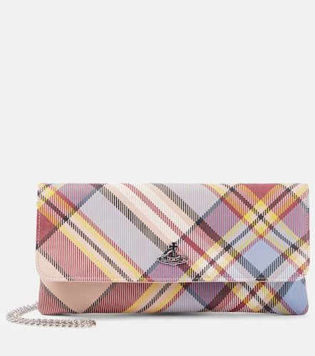 Clutch de piel de tartán - Vivienne Westwood - Modalova