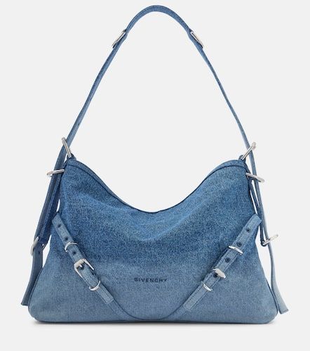 Bolso al hombro Voyou Medium de denim - Givenchy - Modalova