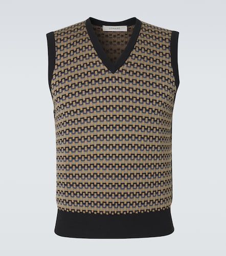 Chaleco de jacquard de algodón - Lemaire - Modalova