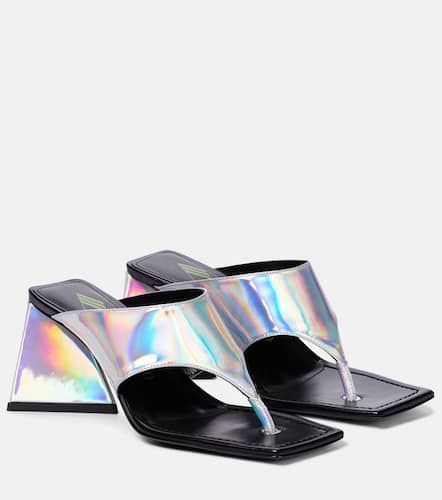 Devon leather thong sandals - The Attico - Modalova