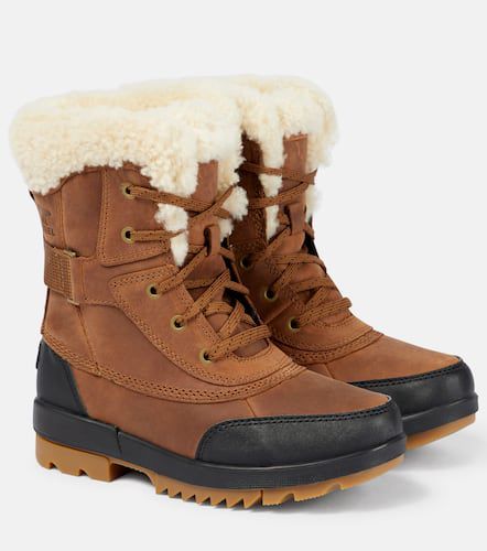 Stivaletti Torino Parc in pelle con shearling - Sorel - Modalova