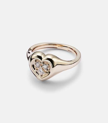 Kt ring with diamonds - Stone and Strand - Modalova