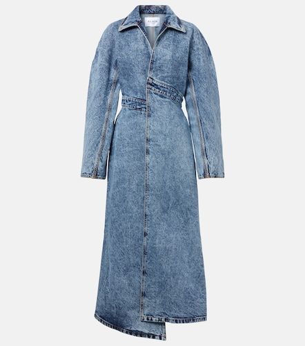 Alaïa Abrigo asimétrico de denim - Alaia - Modalova