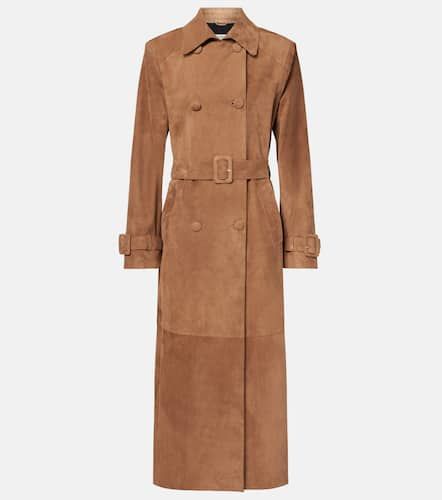 Nour Hammour Trench Tate in suede - Nour Hammour - Modalova