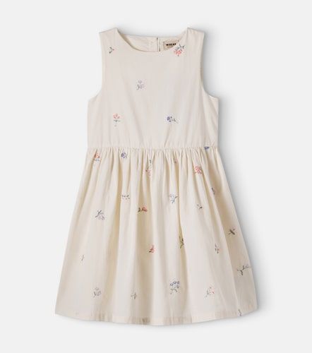 Abito Thelma in cotone con ricamo - Wheat - Modalova