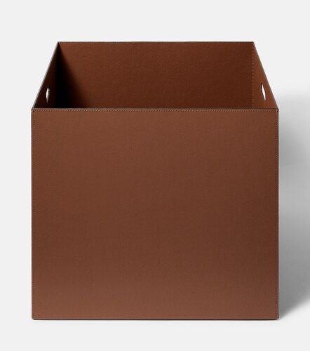 Marea Large leather basket - Giobagnara - Modalova
