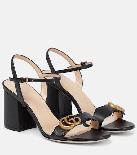 Gucci Sandalen Double G aus Leder - Gucci - Modalova