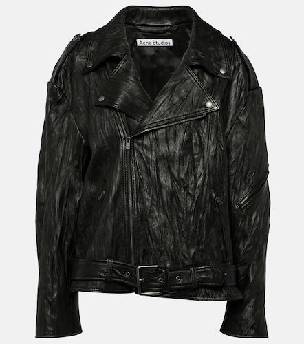 Giacca Linor in pelle oversize - Acne Studios - Modalova