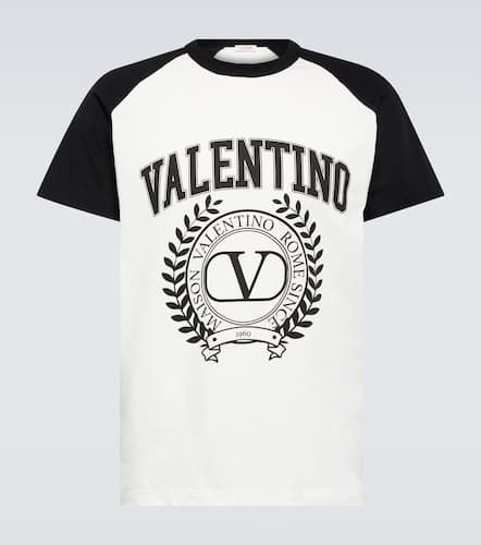 Camiseta de algodón estampada - Valentino - Modalova