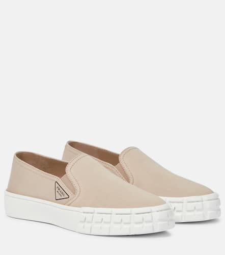 Prada Slip-Ons Wheel aus Gabardine - Prada - Modalova