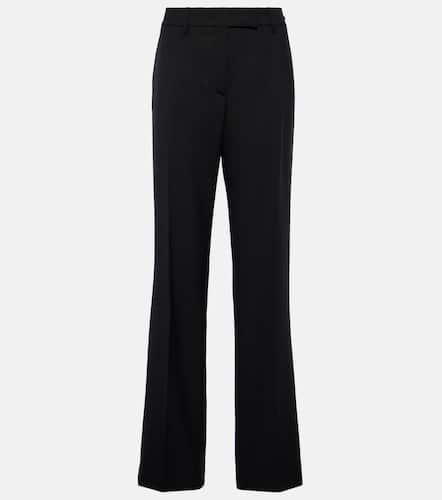 Prada High-rise wool straight pants - Prada - Modalova