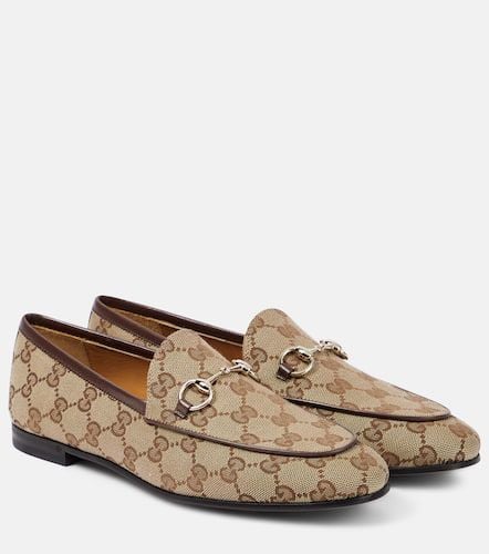 Jordaan Horsebit GG canvas loafers - Gucci - Modalova