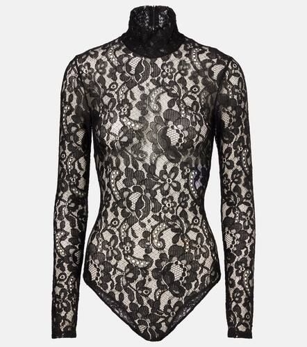 Valentino Lace turtleneck bodysuit - Valentino - Modalova