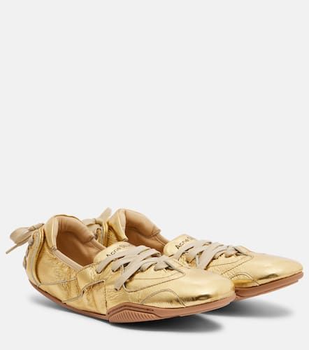 Bilaria metallic leather sneakers - Acne Studios - Modalova