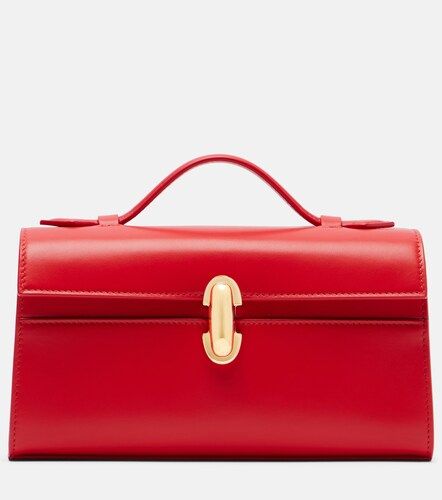 Symmetry leather top-handle bag - Savette - Modalova
