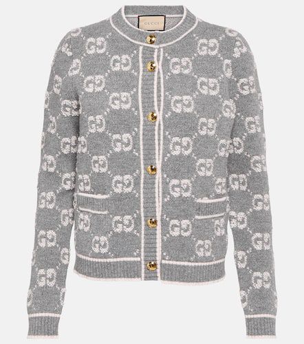 Gucci Cardigan GG aus Woll-Jacquard - Gucci - Modalova