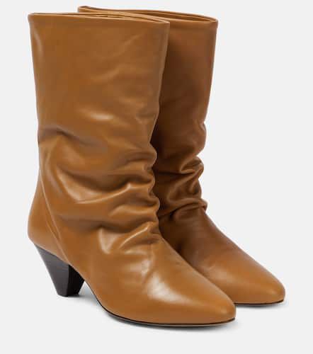 Reachi leather ankle boots - Isabel Marant - Modalova