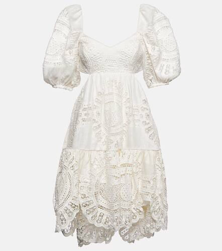 Vacay cutout cotton lace minidress - Zimmermann - Modalova