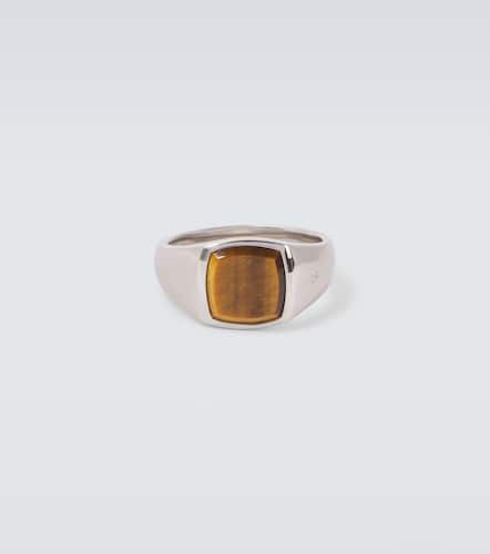 Anello Kay in sterling con occhio di tigre - Tom Wood - Modalova