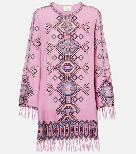 Robe Zayana en soie à sequins - Isabel Marant - Modalova