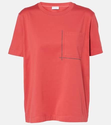 T-Shirt aus Baumwoll-Jersey - Brunello Cucinelli - Modalova