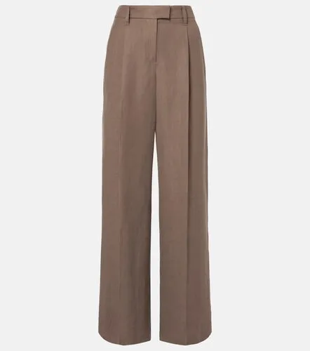 High-rise wide-leg pants - Brunello Cucinelli - Modalova