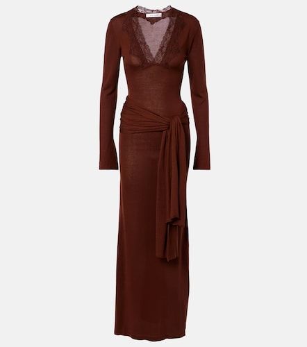 Aya Muse Abito lungo con pizzo - Aya Muse - Modalova