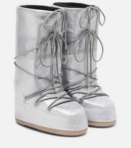 Botas altas de nieve Icon con glitter - Moon Boot - Modalova